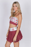 Linden Blossom Ruffle Skirt