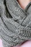 Interwoven Crochet Infinity Scarf