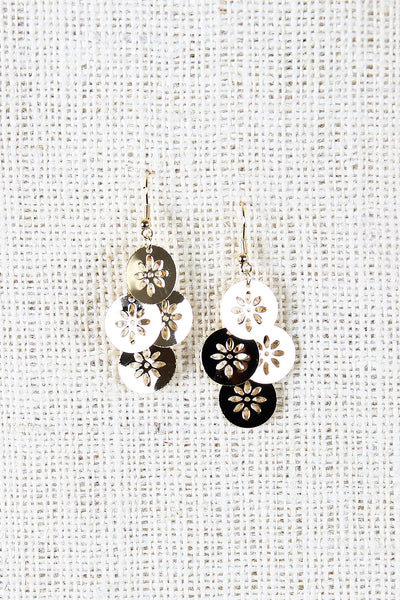 Tiered Blossoms Earrings