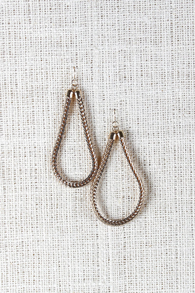 Rope Chain Drop Earrings