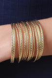 Stacked Wires Bangle