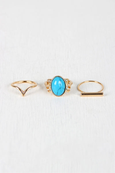 Turquoise Set Ring