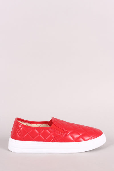 Qupid Quilted Slip-On Sneaker