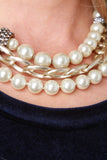 Edgy Pearl Necklace
