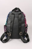 Colorful Sequin Mini Backpack