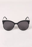 Tinted Round Clubmaster Sunglasses