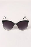 Tinted Round Clubmaster Sunglasses