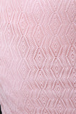 Crochet Side Slit Maxi Skirt