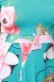 Bardot Floral Double Front Slit Romper Maxi Dress