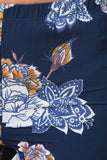 Floral Print Off Shoulder Crop Top With Palazzo Pants Set