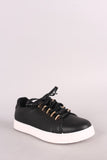 Bamboo Low Top Round Toe Lace Up Sneaker