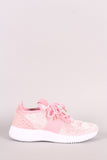Liliana Velvet Lace Up Rigged Sneaker