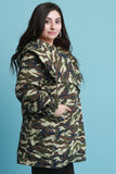 Camouflage Hooded Anorak Jacket
