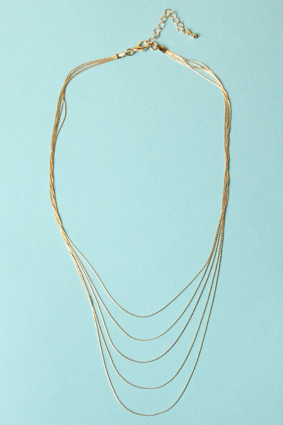 5-Layer Multi Chain Necklace