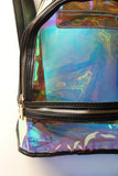 Iridescent Clear Backpack