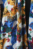 Vibrant Floral Open Front Kimono