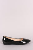 Patent Leather Pointy Toe Flat